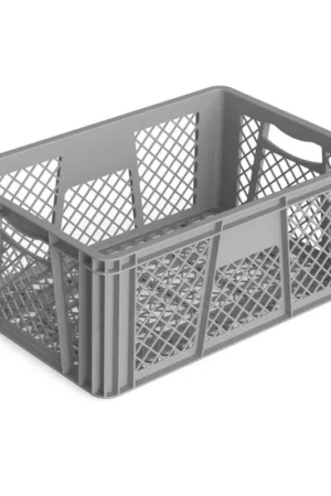 Caja Fondo Rombo Pared Rombo 60 X 40 X 25 cm Gris / Estra Nuovo Arrivo