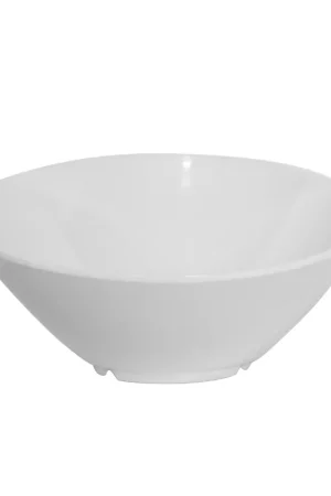 Bowl Inclinado Blanco 24 oz / HM Melamina Acquista Ora