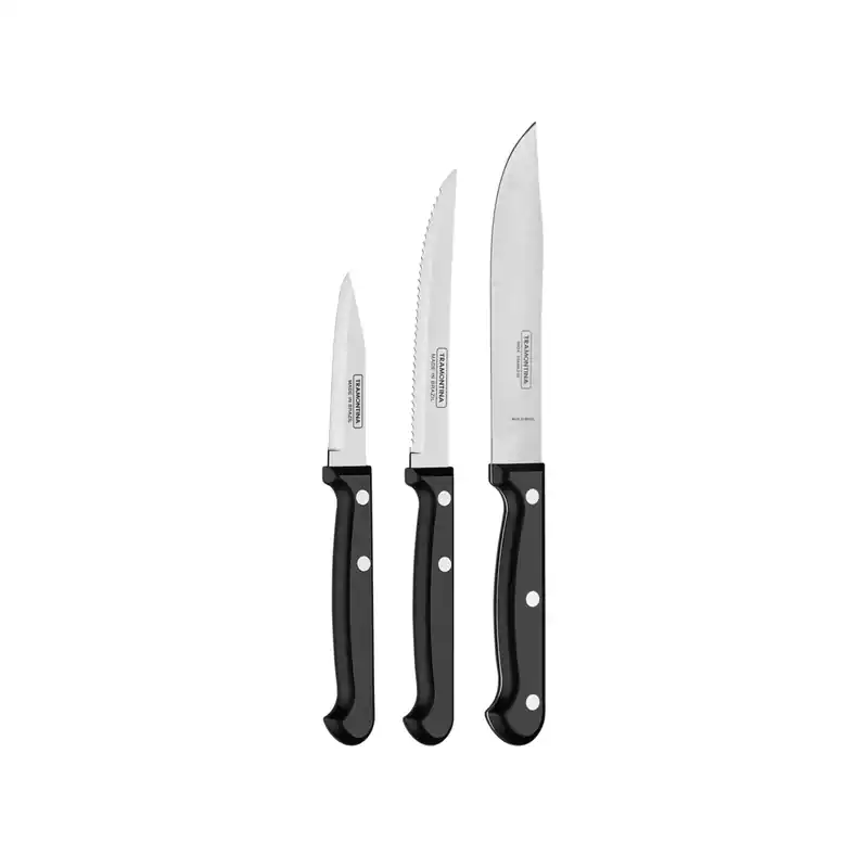 Compra Online Set x 3 Cuchillos Ultracorte / Tramontina