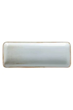 Bandeja Rectangular Artisan Beige 36 x 14 cm / Corona Offerta Lampo
