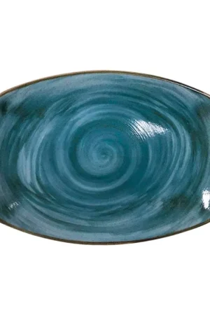 Bandeja 36 x 25 cm Artisan Azul / Corona Economico