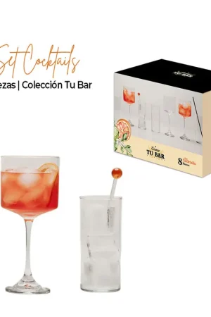 Ultime Pezzi Set Cocktails 8 Piezas Tu Bar / Cristar