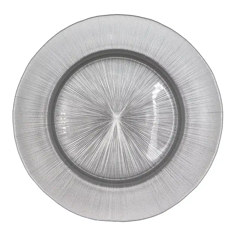Plato Base Decorativo Silver 32.5 cm / Alana Vendita Finale